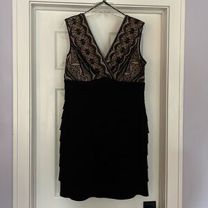 Lace top dress